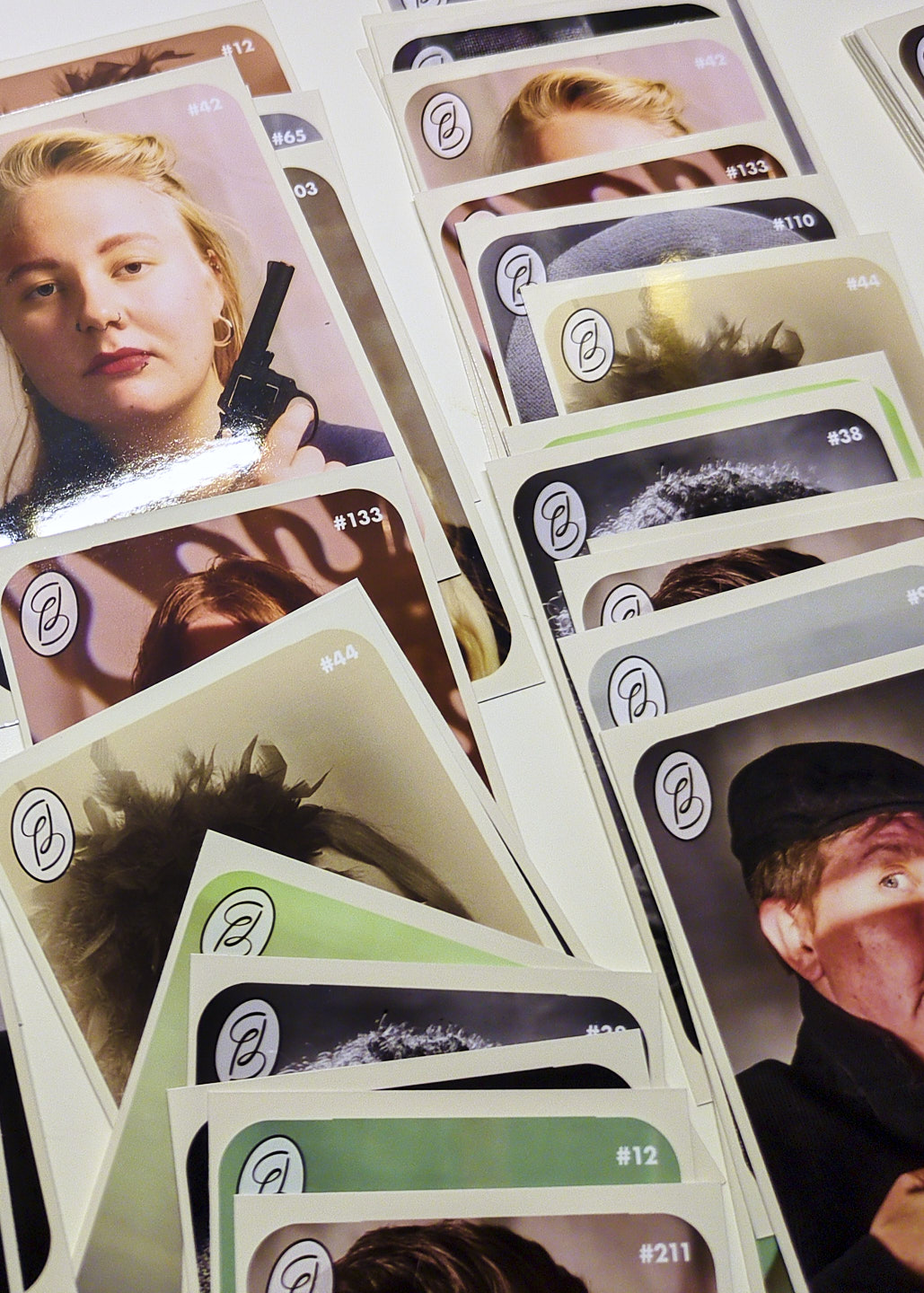 Image 1 of 15 from Dinner Sessions: Movie trading cards - Click to view full size