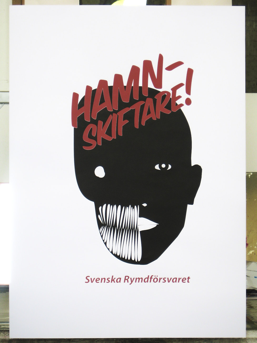 Image 2 of 3 from Screenprint: Svenska Rymdförsvaret - Click to view full size